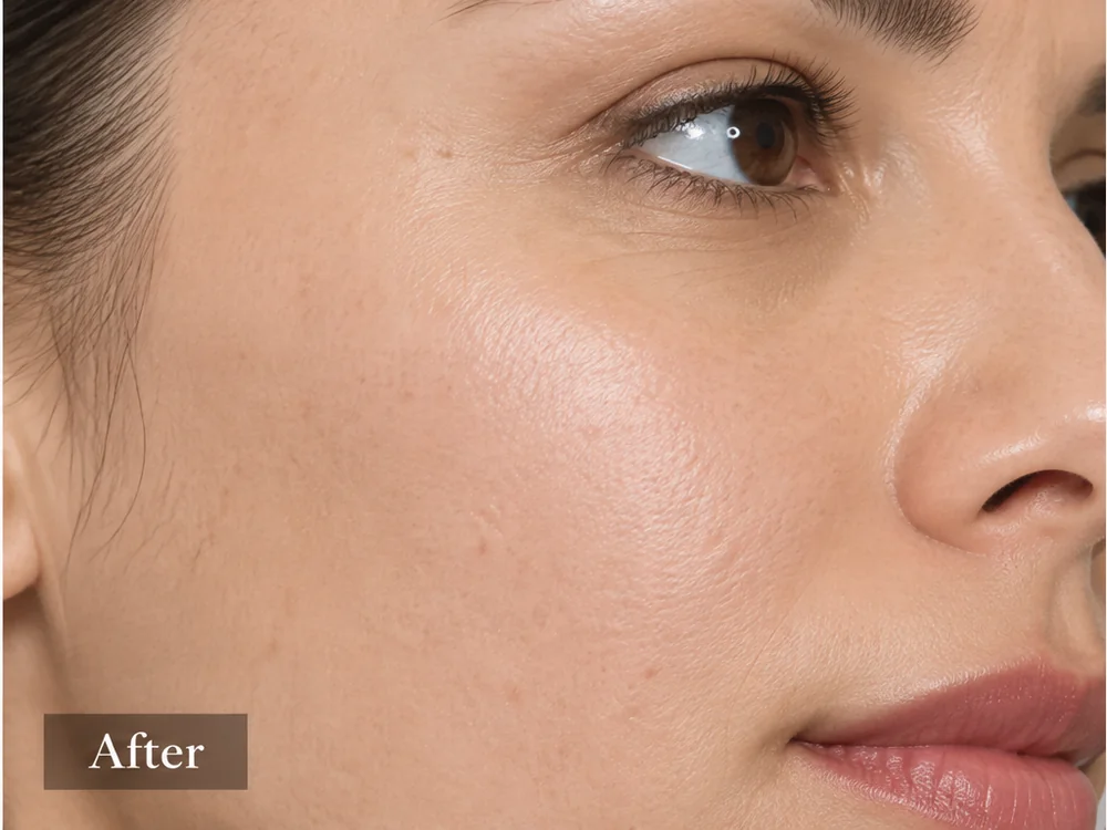 After Alma Harmony pigmentation treatment