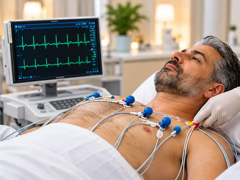 ECG in rest